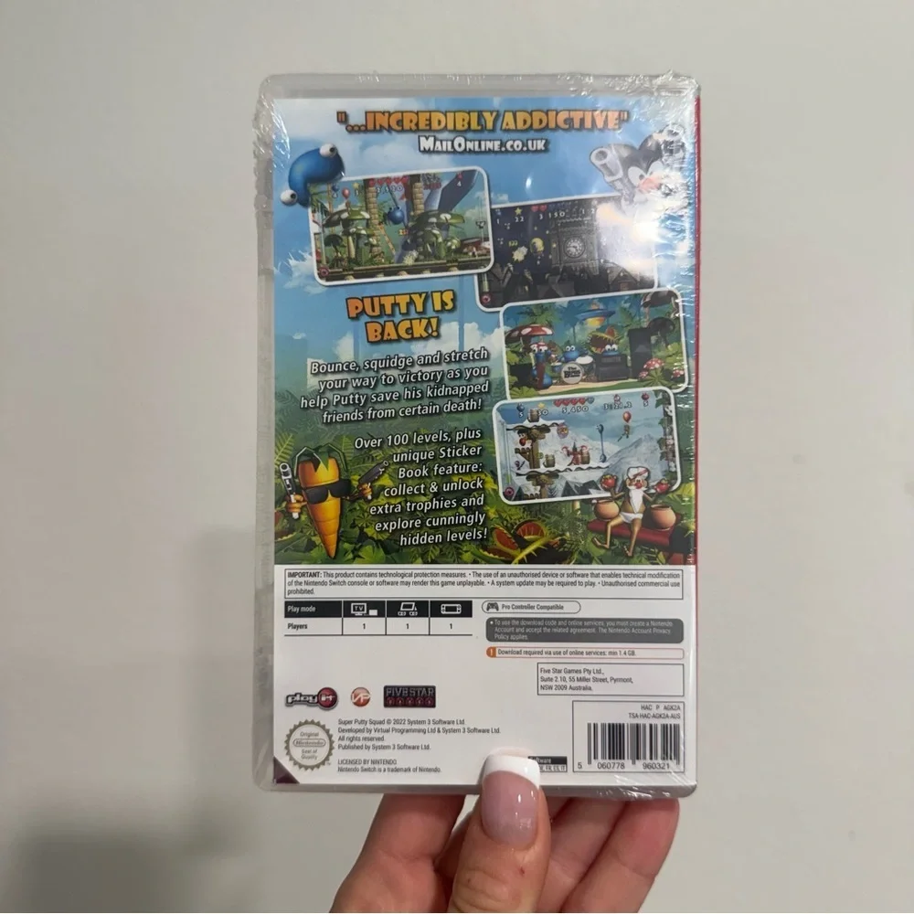Nintendo Switch Super Putty Squad Game
